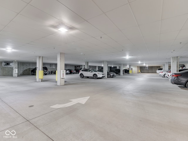 222 N E St Unit 103, Indianapolis, IN 46204 - view of parking deck