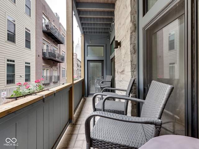 222 N E St Unit 103, Indianapolis, IN 46204 - view of balcony
