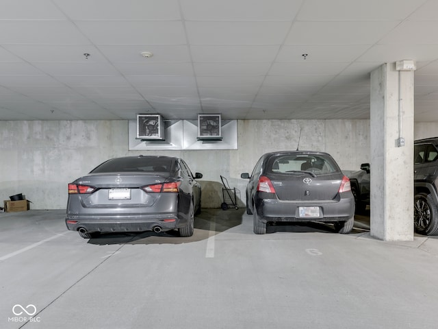 222 N E St Unit 103, Indianapolis, IN 46204 - view of parking deck