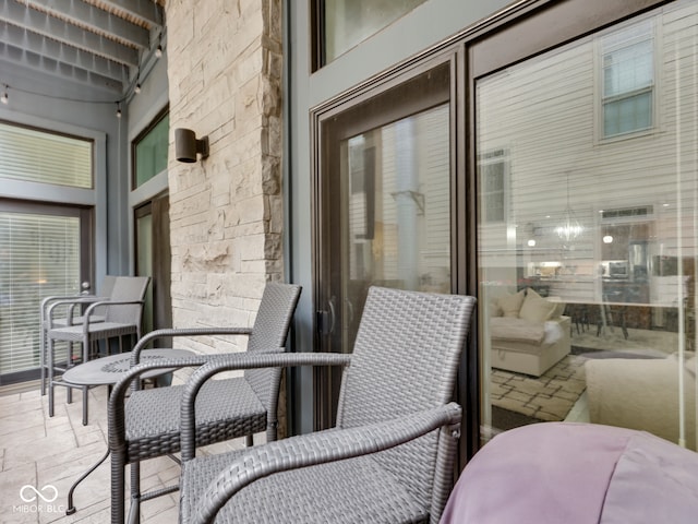 222 N E St Unit 103, Indianapolis, IN 46204 - view of patio / terrace