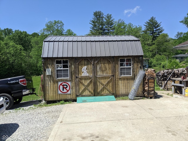 7114 Locust Lake W Dr, Spencer, IN 47460 - view of shed