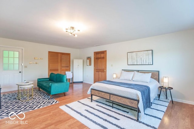 5078 Evergreen Ln, Gosport, IN 47433 - bedroom featuring wood finished floors and baseboards