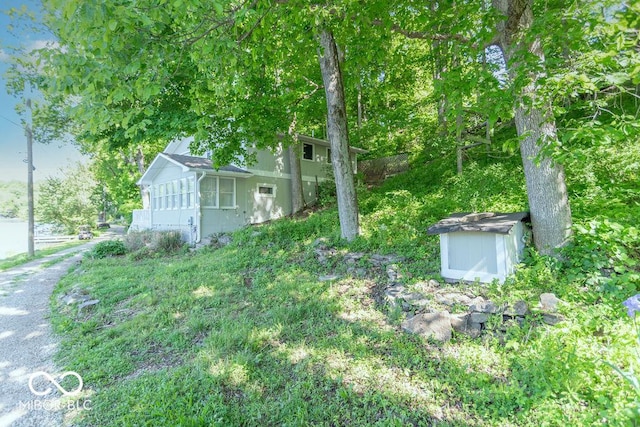 5078 Evergreen Ln, Gosport, IN 47433 - view of yard