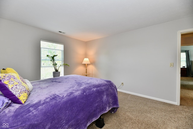 938 Weeping Way Ln, Avon, IN 46123 - bedroom featuring carpet flooring, multiple windows, and baseboards