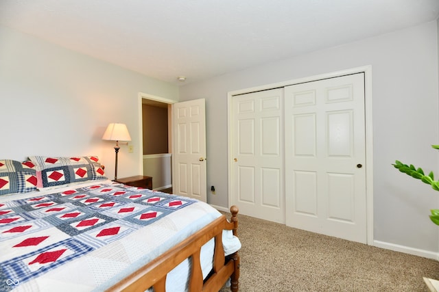 938 Weeping Way Ln, Avon, IN 46123 - carpeted bedroom featuring a closet and baseboards