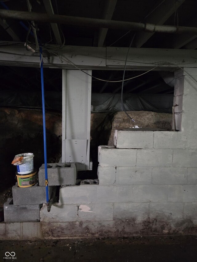 1168 N Gladstone Ave, Indianapolis, IN 46201 - basement view