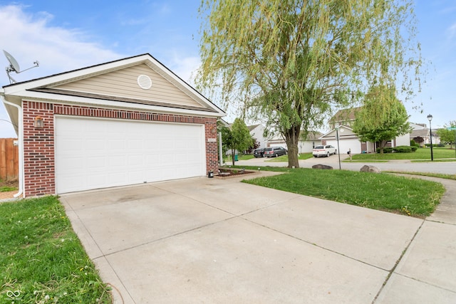 805 Sunvista Dr, Avon, IN 46123 - view of side of property featuring brick siding and a lawn