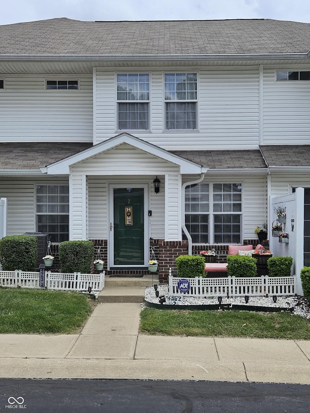 4962 Potomac Square Pl, Indianapolis, IN 46268 - view of property with brick siding