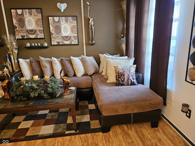 4962 Potomac Square Pl, Indianapolis, IN 46268 - living room featuring wood finished floors