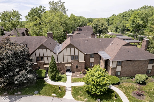 3852 Knollton Rd Unit 3852, Indianapolis, IN 46228 - aerial view of property and surrounding area