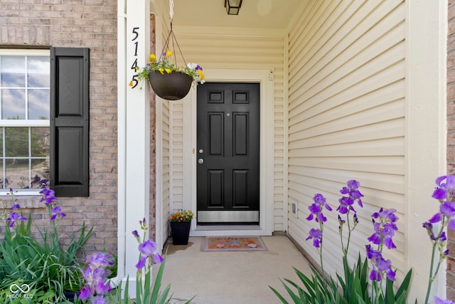 5145 Greenside Dr, Indianapolis, IN 46235 - entrance to property featuring brick siding