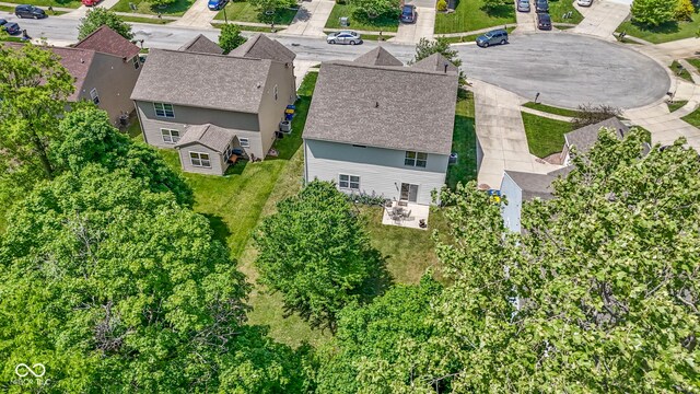 5145 Greenside Dr, Indianapolis, IN 46235 - aerial view