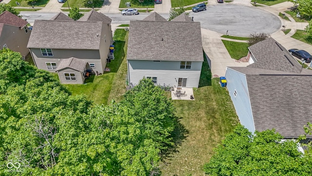 5145 Greenside Dr, Indianapolis, IN 46235 - bird's eye view