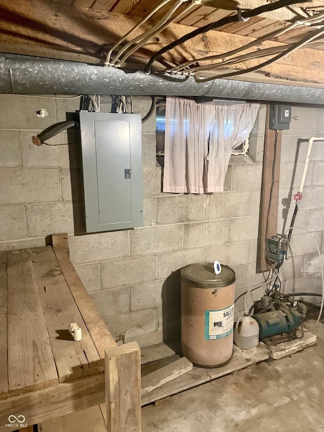 utilities featuring electric panel