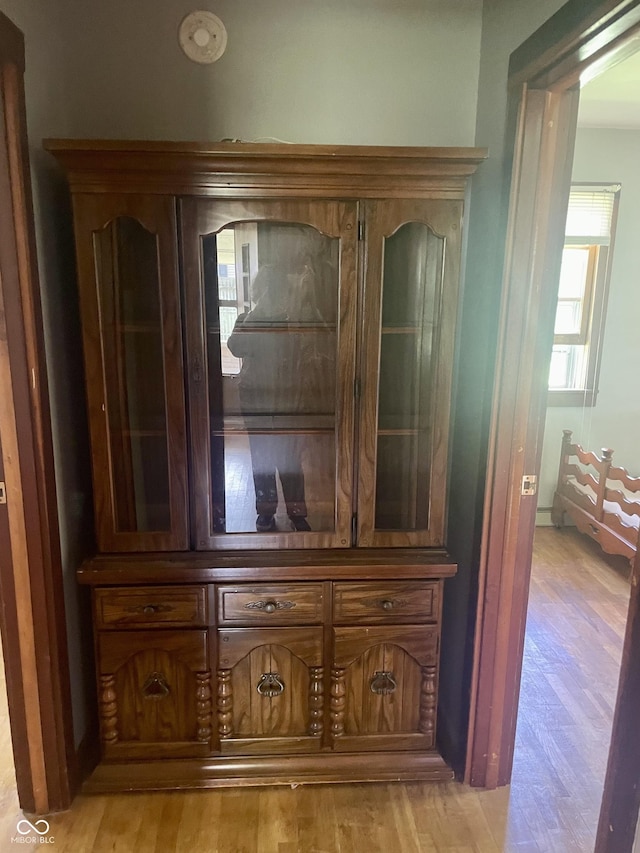 detailed view of wood finished floors
