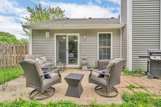 1104 Briarwood Dr, Brownsburg, IN 46112 - view of patio / terrace featuring fence