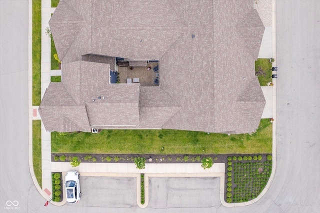 7077 Antiquity Dr, Carmel, IN 46033 - view from above of property