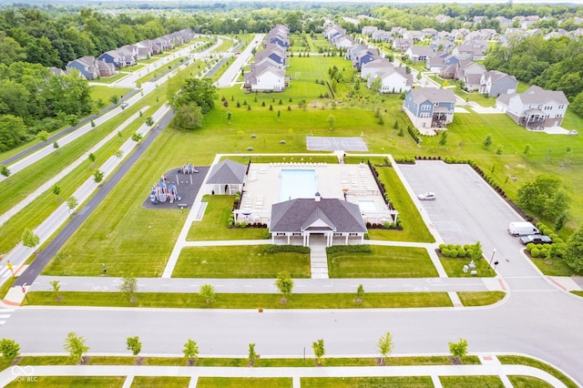 7077 Antiquity Dr, Carmel, IN 46033 - aerial perspective of suburban area