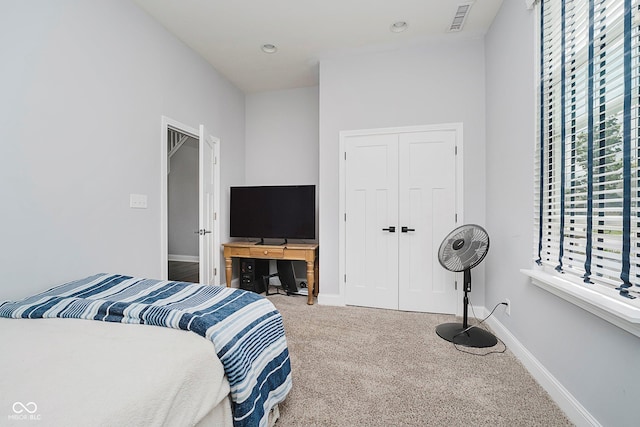 7077 Antiquity Dr, Carmel, IN 46033 - carpeted bedroom with a closet and baseboards