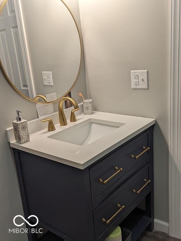 2968 N Arsenal Ave, Indianapolis, IN 46218 - bathroom featuring vanity