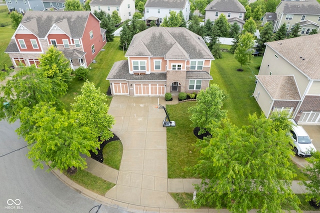 548 Gosford Ct, Westfield, IN 46074 - aerial perspective of suburban area