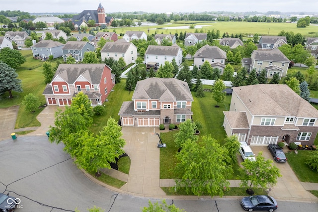 548 Gosford Ct, Westfield, IN 46074 - aerial perspective of suburban area