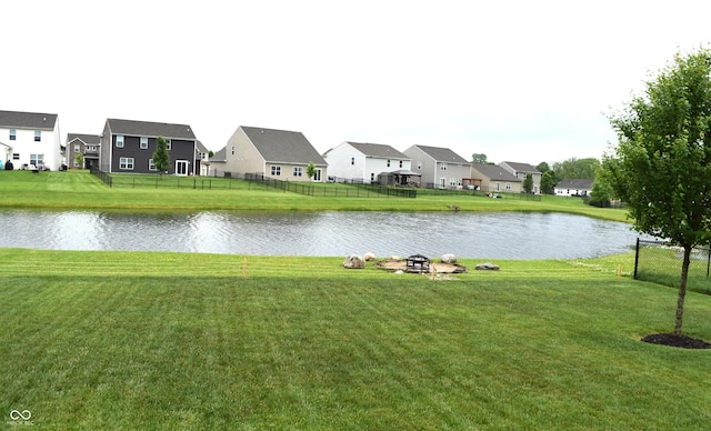 10731 Jimmy Lake Dr, Indianapolis, IN 46239 - water view with nearby suburban area
