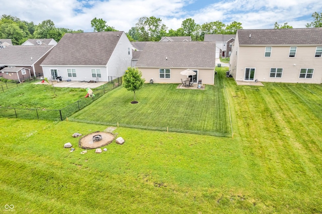 10731 Jimmy Lake Dr, Indianapolis, IN 46239 - aerial view of residential area