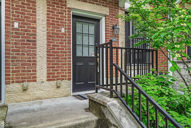 1064 Reserve Way, Indianapolis, IN 46220 - view of exterior entry with brick siding