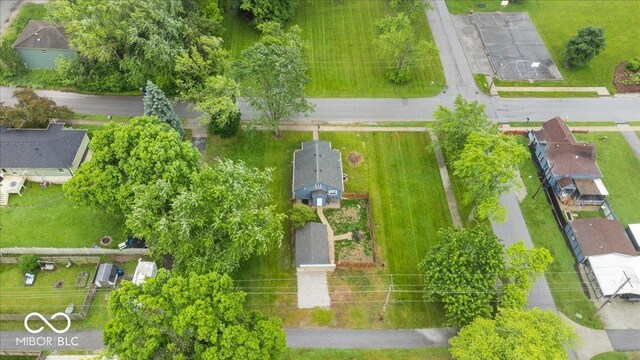 450 Historic Pleasant St, Noblesville, IN 46060 - aerial view