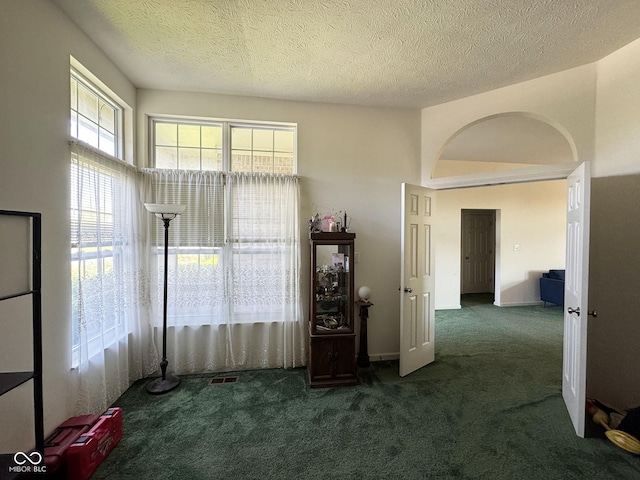 7970 Cobblesprings Dr, Avon, IN 46123 - carpeted empty room with a textured ceiling