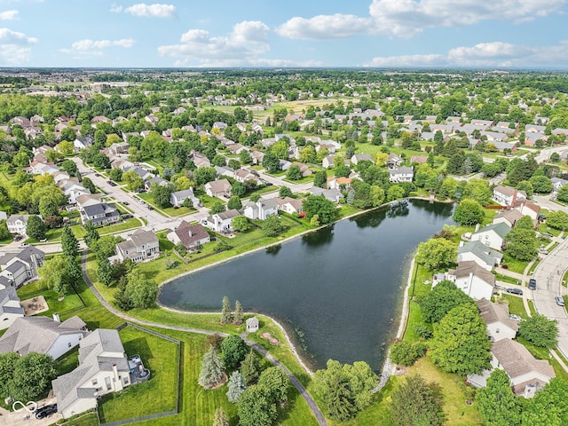 7970 Cobblesprings Dr, Avon, IN 46123 - aerial view of residential area featuring a nearby body of water