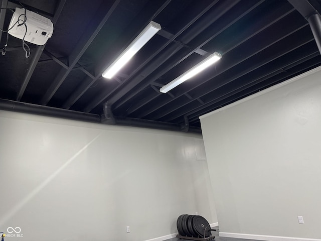 7970 Cobblesprings Dr, Avon, IN 46123 - finished basement featuring baseboards