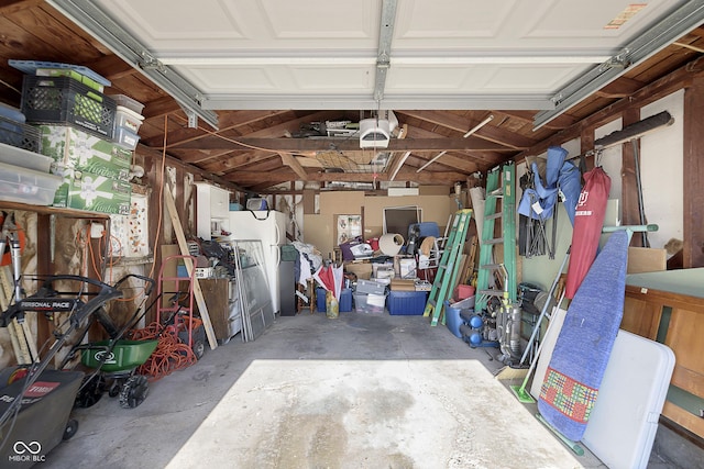 4967 Diana Dr, Indianapolis, IN 46203 - garage featuring a garage door opener