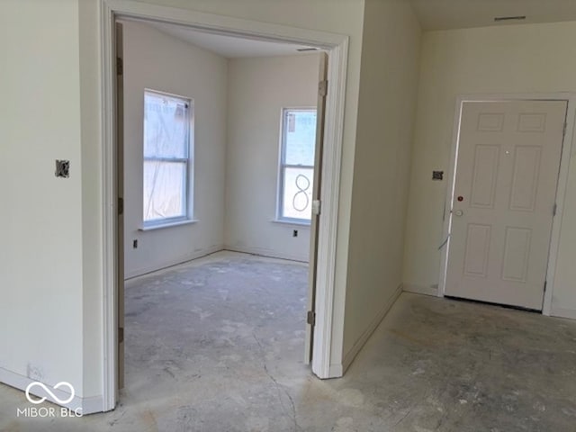 3897 Berkdale Ct, Columbus, IN 47203 - foyer featuring baseboards