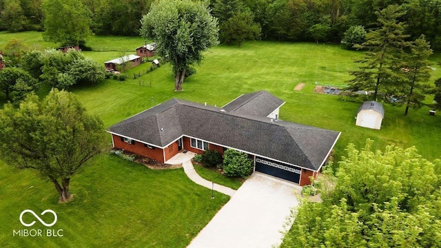 17310 N Willman Rd, Eaton, IN 47338 - aerial view of property and surrounding area