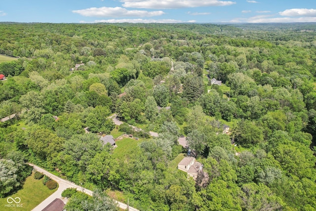 9240 E Woodview Dr, Bloomington, IN 47401 - bird's eye view of a forest