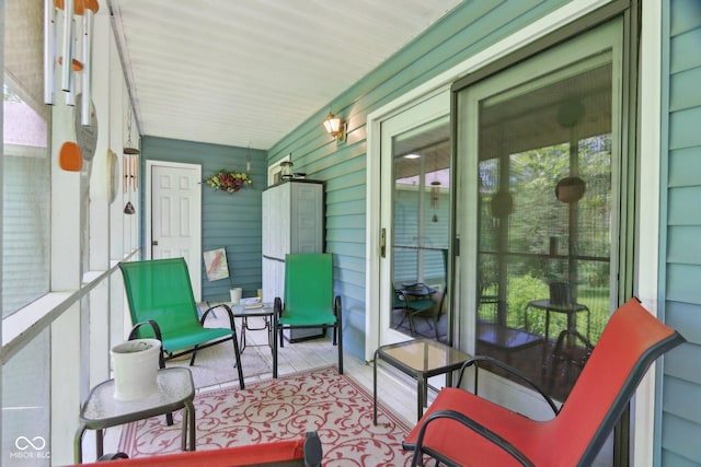 9240 E Woodview Dr, Bloomington, IN 47401 - view of sunroom