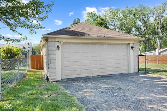909 E Markwood Ave, Indianapolis, IN 46227 - view of detached garage