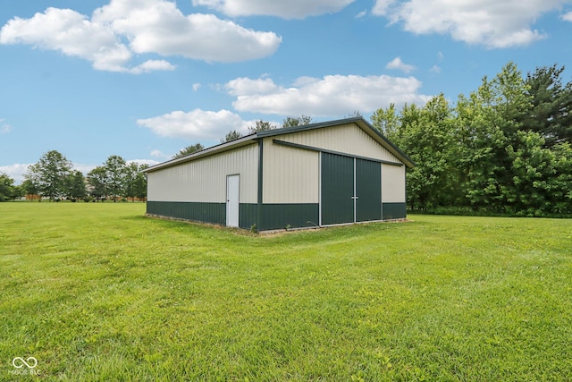 2825 S State Road 267, Plainfield, IN 46168 - view of pole building featuring a yard