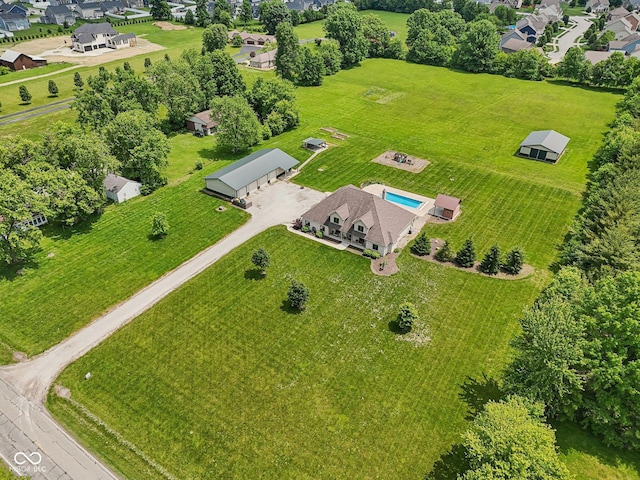 2825 S State Road 267, Plainfield, IN 46168 - aerial perspective of suburban area