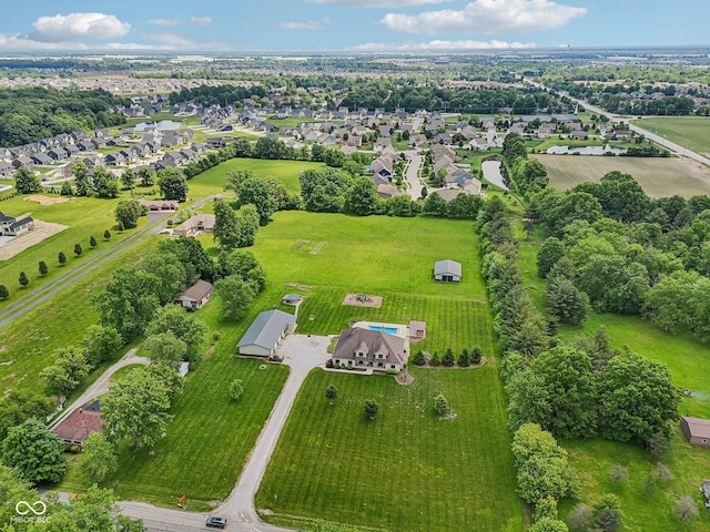 2825 S State Road 267, Plainfield, IN 46168 - aerial overview of property's location with nearby suburban area