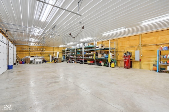 2825 S State Road 267, Plainfield, IN 46168 - garage featuring electric panel