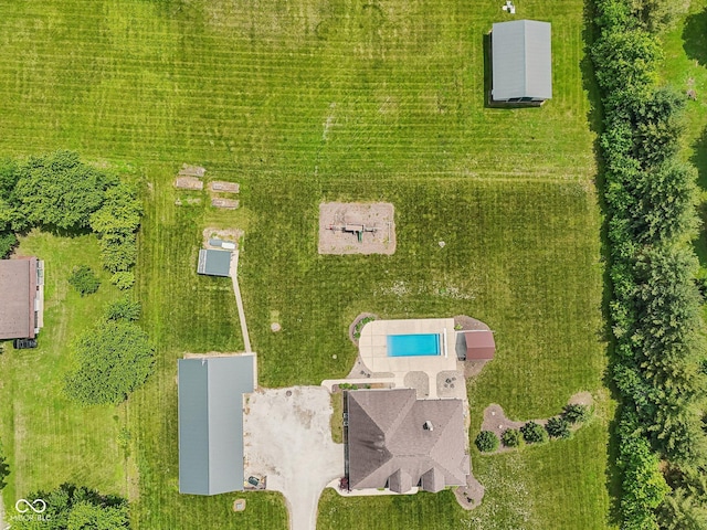 2825 S State Road 267, Plainfield, IN 46168 - aerial view of a pool