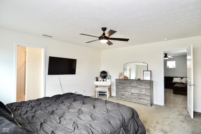 1880 Explorer Ct, Franklin, IN 46131 - carpeted bedroom with ceiling fan and baseboards