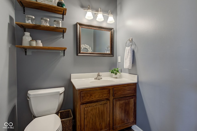 7452 Lace Bark Ct, Avon, IN 46123 - bathroom featuring toilet and vanity