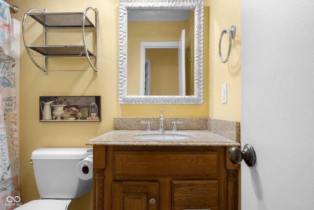 740 Carya Sq, Columbus, IN 47201 - bathroom with vanity and toilet