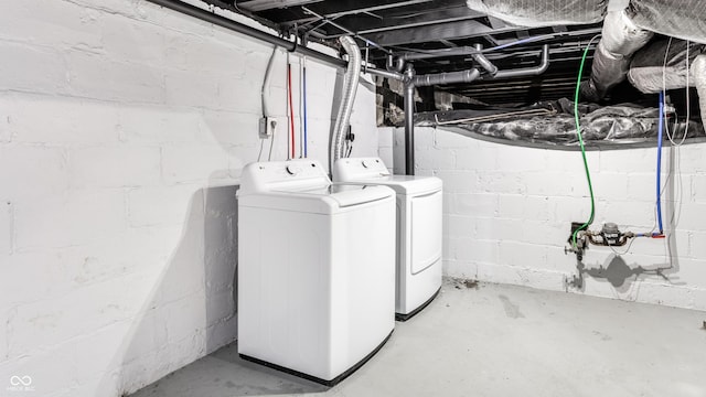1342 N Oakland Ave, Indianapolis, IN 46201 - laundry area featuring washing machine and dryer