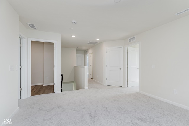 2705 Penn Ave, Plainfield, IN 46168 - carpeted empty room with recessed lighting and a smoke detector