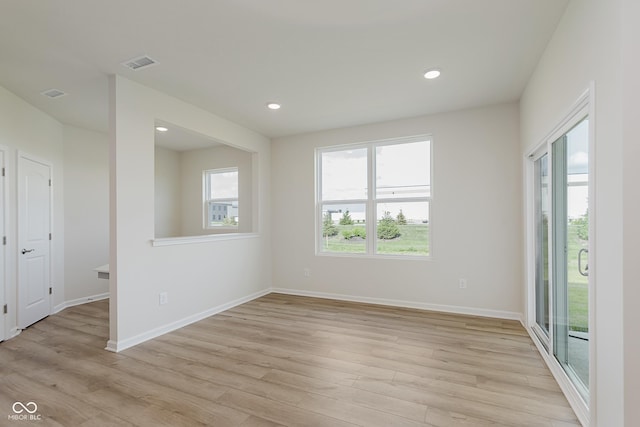 2705 Penn Ave, Plainfield, IN 46168 - empty room featuring light wood-style floors and recessed lighting